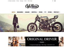 Tablet Screenshot of cafe-racer.fr